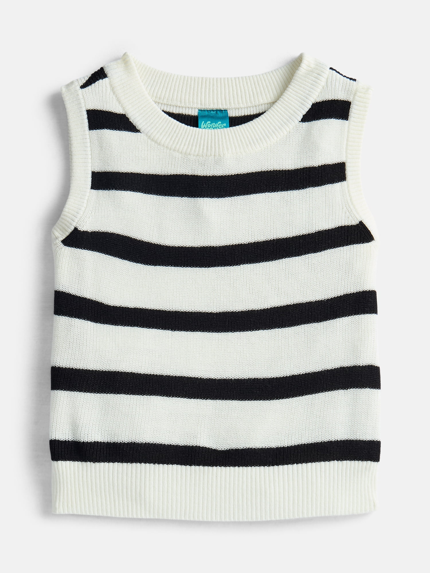 Wonder Nation Girls Sleeveless Sweater, Midweight, Sizes 4-18 & Plus