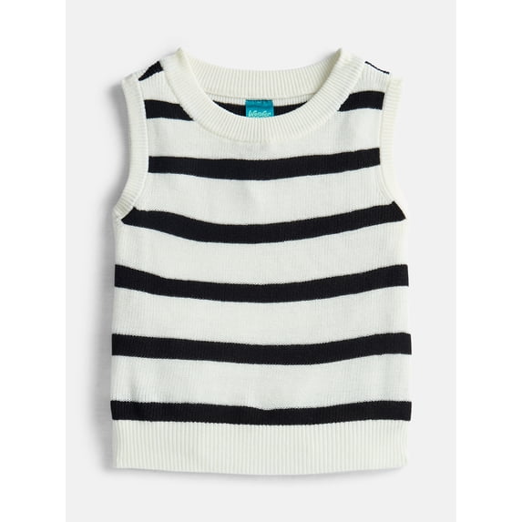 Wonder Nation Girls Sleeveless Sweater, Midweight, Sizes 4-18 & Plus