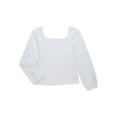 thumbnail image 1 of Wonder Nation Girls Smocked Eyelet Top with Long-Sleeves, Sizes 4-18 & Plus, 1 of 3