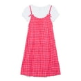 thumbnail image 1 of Wonder Nation Girls Cami Dress and Short Sleeve Tee, Sizes 4-18 & Plus, 1 of 3