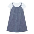 thumbnail image 1 of Wonder Nation Girls Cami Dress and Short Sleeve Tee, Sizes 4-18 & Plus, 1 of 3