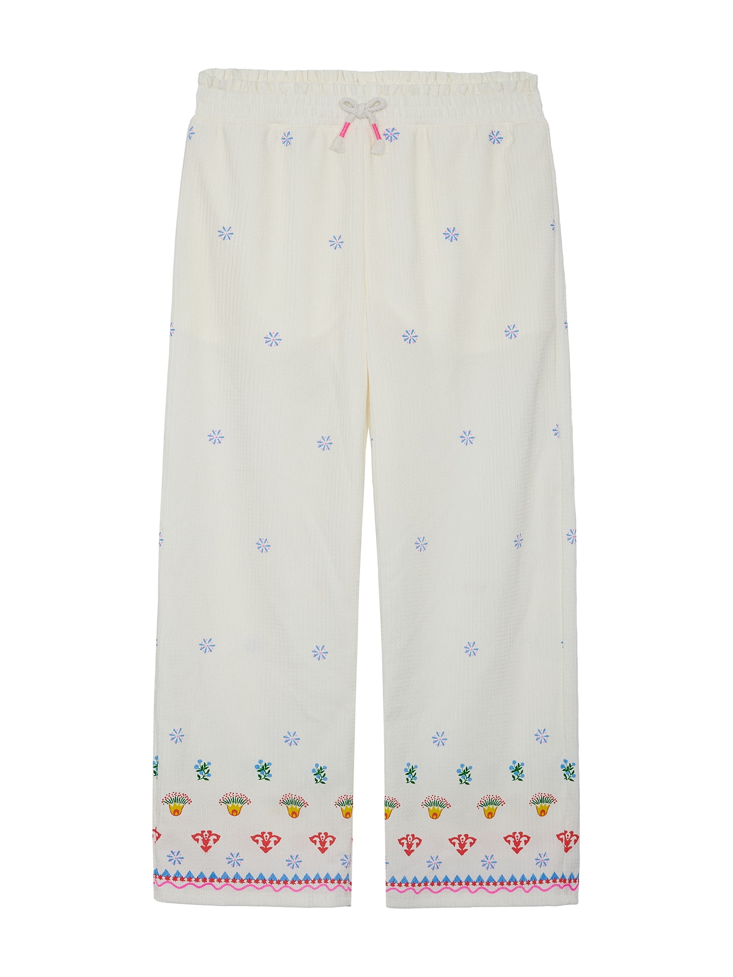 Girls Smocked Waist Pant, Sizes 4-18 & Plus