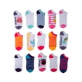 thumbnail image 1 of Wonder Nation Girls Socks, 15-Pack, Sizes S-L, 1 of 3