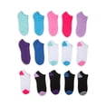 thumbnail image 1 of Wonder Nation Girls Socks, 15-Pack, Sizes S-L, 1 of 3