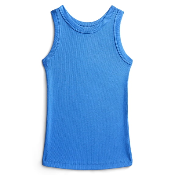 Wonder Nation Girls Solid Ribbed Tank Top, Sizes 4-18