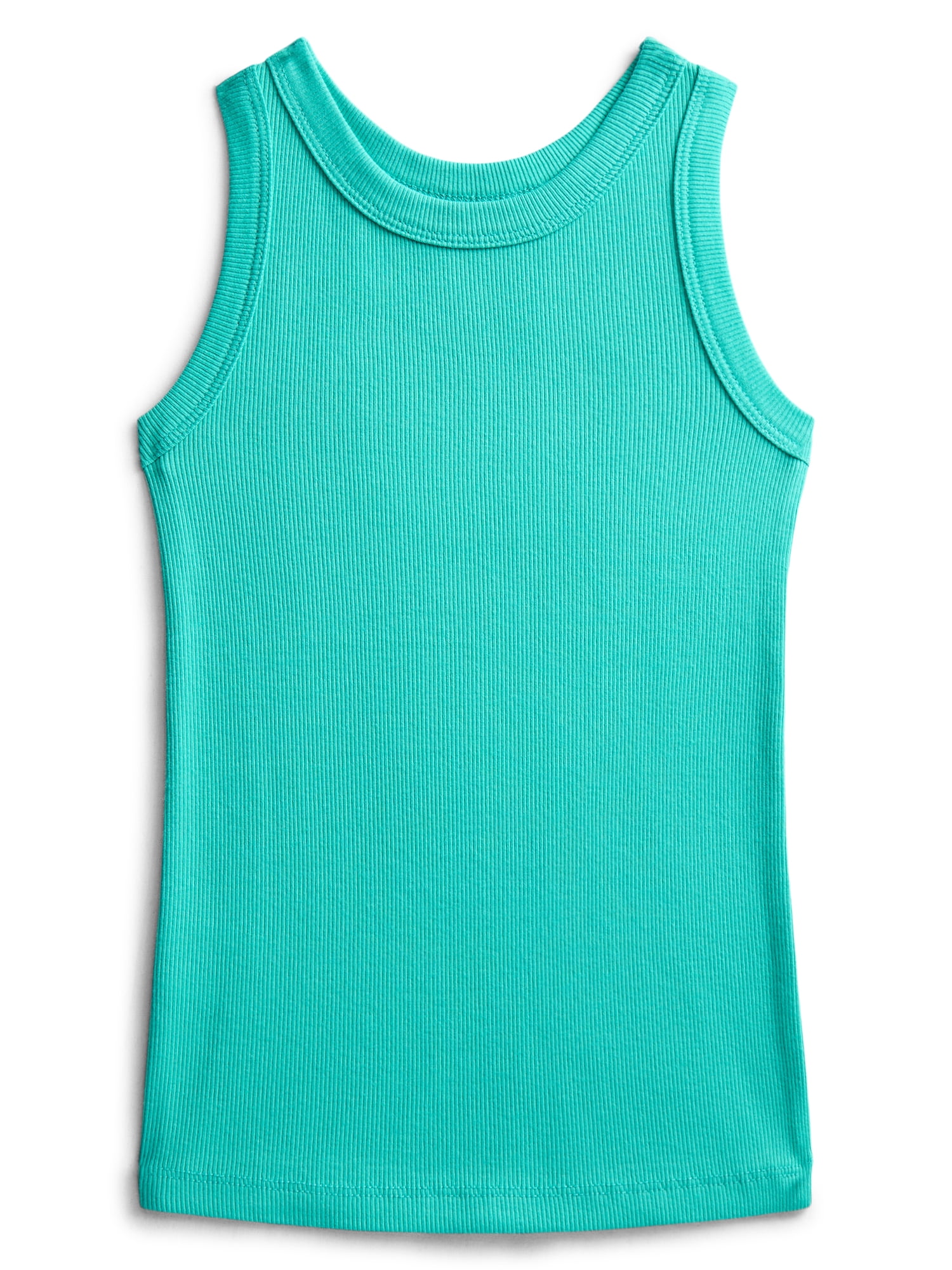 Wonder Nation Girls Solid Ribbed Tank Top, Sizes 4-18