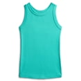 thumbnail image 1 of Wonder Nation Girls Solid Ribbed Tank Top, Sizes 4-18, 1 of 3