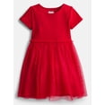 thumbnail image 1 of Wonder Nation Girls' Tutu Dress with Short Sleeves, Sizes 4-18 & Plus, 1 of 3