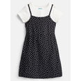 thumbnail image 1 of Wonder Nation Girls' Cami Dress and Tee Set, 2-Piece, Sizes 4-18, 1 of 3