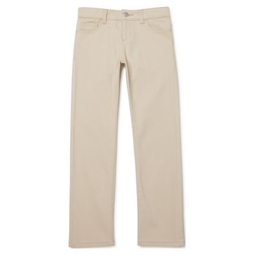 Wonder Nation Girl's Straight Leg Jeans, Sizes 4-18 & Plus
