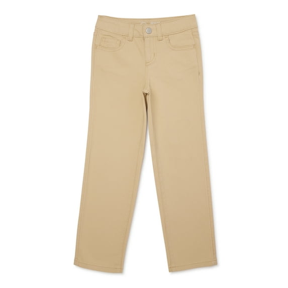 Wonder Nation Girl's Straight Leg Jeans, Sizes 4-18 & Plus