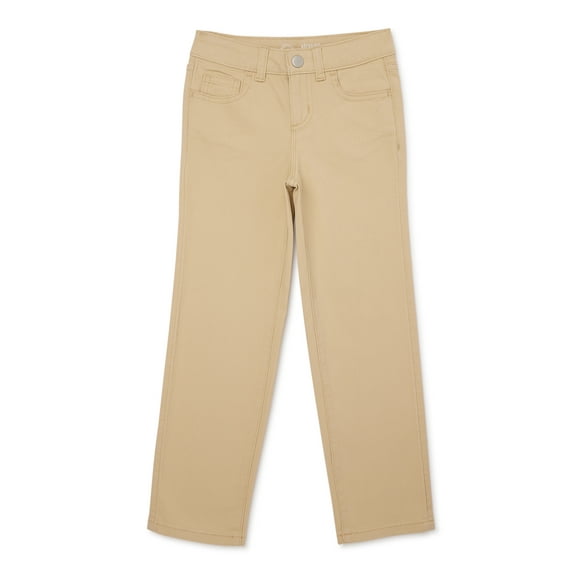 Wonder Nation Girl's Straight Leg Jeans, Sizes 4-18 & Plus