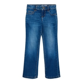 Wonder Nation Girl's Straight Leg Jeans, Sizes 5-18 & Plus