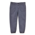 thumbnail image 1 of Wonder Nation Girls' Stretch Woven Jogger Pants, Sizes 4-18 & Plus, 1 of 3