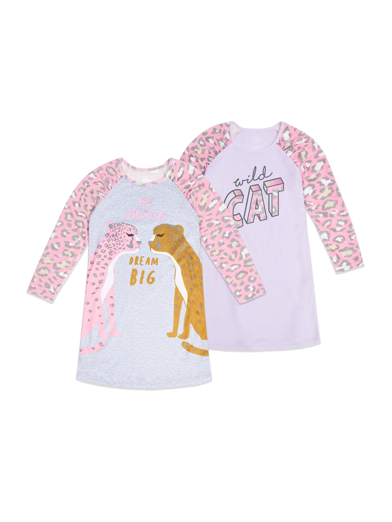 VerPetridure Women's Nightgown V Neck Nightshirts Long Sleeve Soft Sleepwear Side Split Pockets Long Nightdress S Xxl - View #4