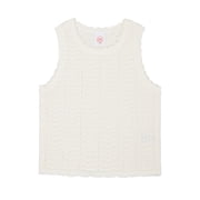 Girls Crochet Sweater Tank, Sizes 4-18 & Plus