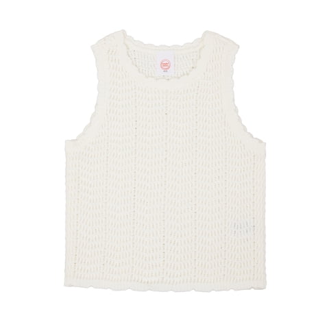 Wonder Nation Girls Crochet Sweater Tank, Sizes 4-18 & Plus
