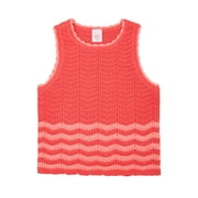 Wonder Nation Girls Crochet Sweater Tank, Sizes 4-18 & Plus