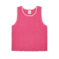 thumbnail image 1 of Wonder Nation Girls Crochet Sweater Tank, Sizes 4-18 & Plus, 1 of 5