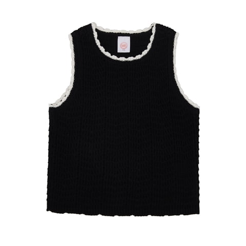 Girls Crochet Sweater Tank, Sizes 4-18 & Plus
