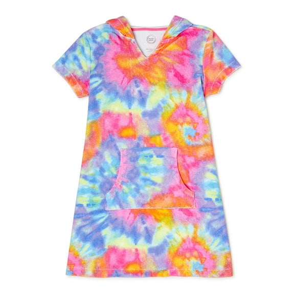 Wonder Nation Girls Swim Coverup, Sizes 4-18 & Plus