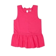Wonder Nation Girls Peplum Tank, Sizes 4-18 & Plus