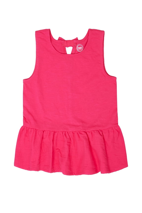 Girls Peplum Tank, Sizes 4-18 & Plus