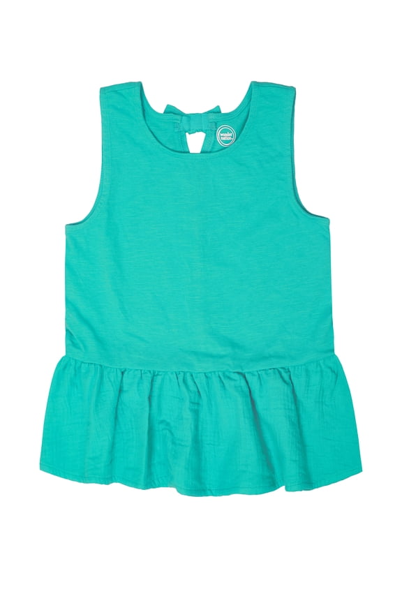 Girls Peplum Tank, Sizes 4-18 & Plus