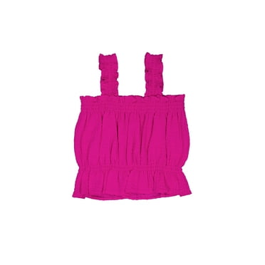 Wonder Nation Girls Textured Knit Tank, Sizes 4-18 & Plus