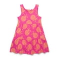 thumbnail image 1 of Wonder Nation Girls Tiered Dress with Bow Back, Sizes 4-18 & Plus, 1 of 3