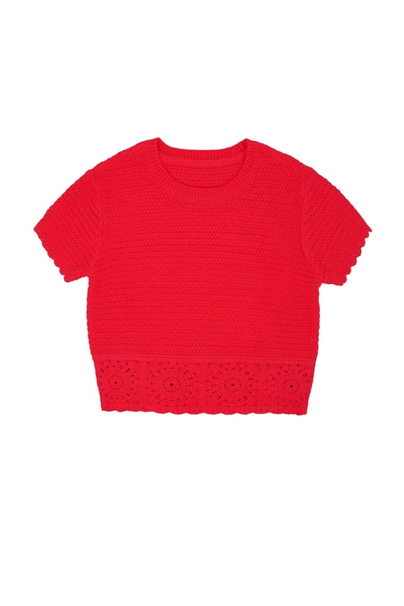 Girls Trend Crochet Top, sizes 4-18 & Plus