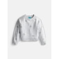 thumbnail image 1 of Wonder Nation Girls Rhinestone Star Crewneck Sweater, Sizes 4-18, 1 of 3