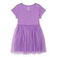thumbnail image 1 of Wonder Nation Girls Tutu Dress with Short Sleeves, Sizes 4-18 & Plus, 1 of 3