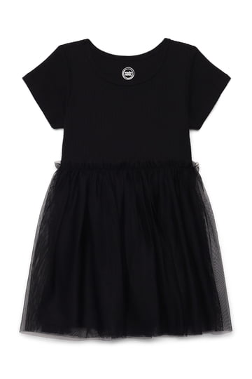 black tutu dress girl Black Velvet Tutu Dress 5/6 main image 0