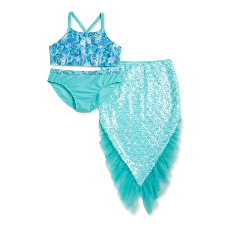 Mermaid bathing suit store cover up