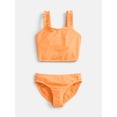 thumbnail image 1 of Wonder Nation Girls Tankini Swimsuit Set, 2 Piece, Sizes 4-16, 1 of 3
