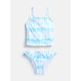 thumbnail image 1 of Wonder Nation Girls Tankini Swimsuit Set, 2 Piece, Sizes 4-16, 1 of 3