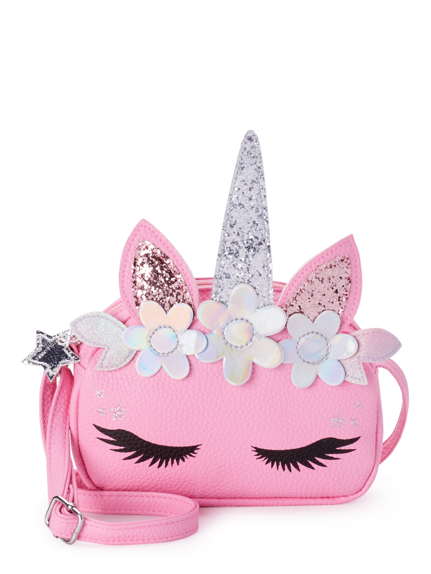 Wonder Nation Girls Unicorn Crossbody Bag - Walmart.com