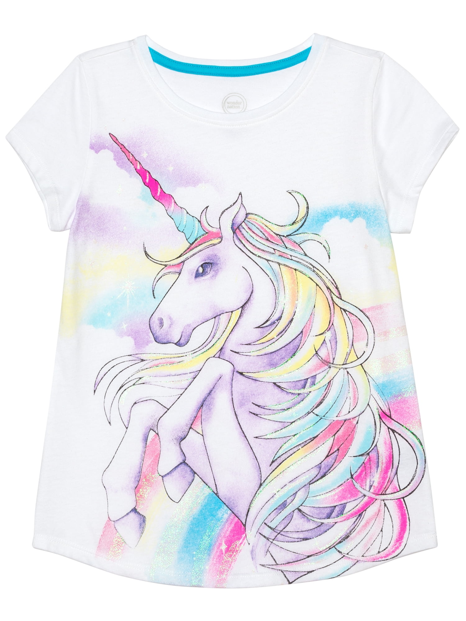 girls unicorn tee