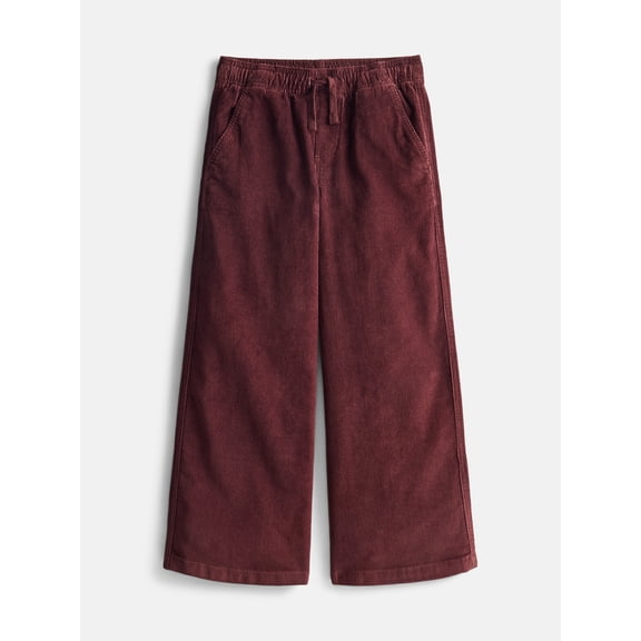 Wonder Nation, Girls Wide Leg Fleece Pants, Pink, XL (14-16) - Walmart.com