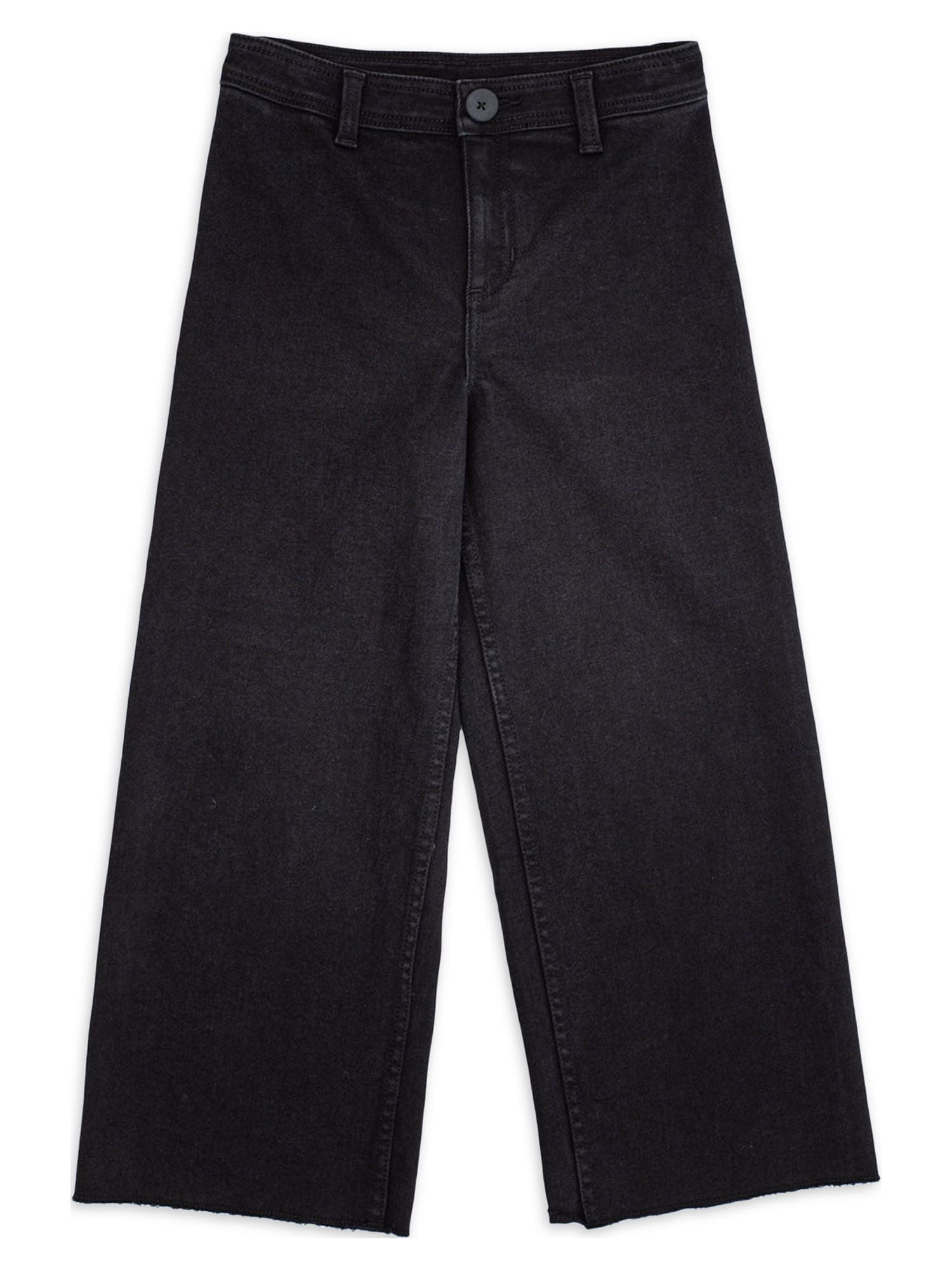 【WONDER WONDER】Parkle Diagonal Cargo Pocket Wide Denim Pt Wonder-Nation-Girls-Wide-Leg-