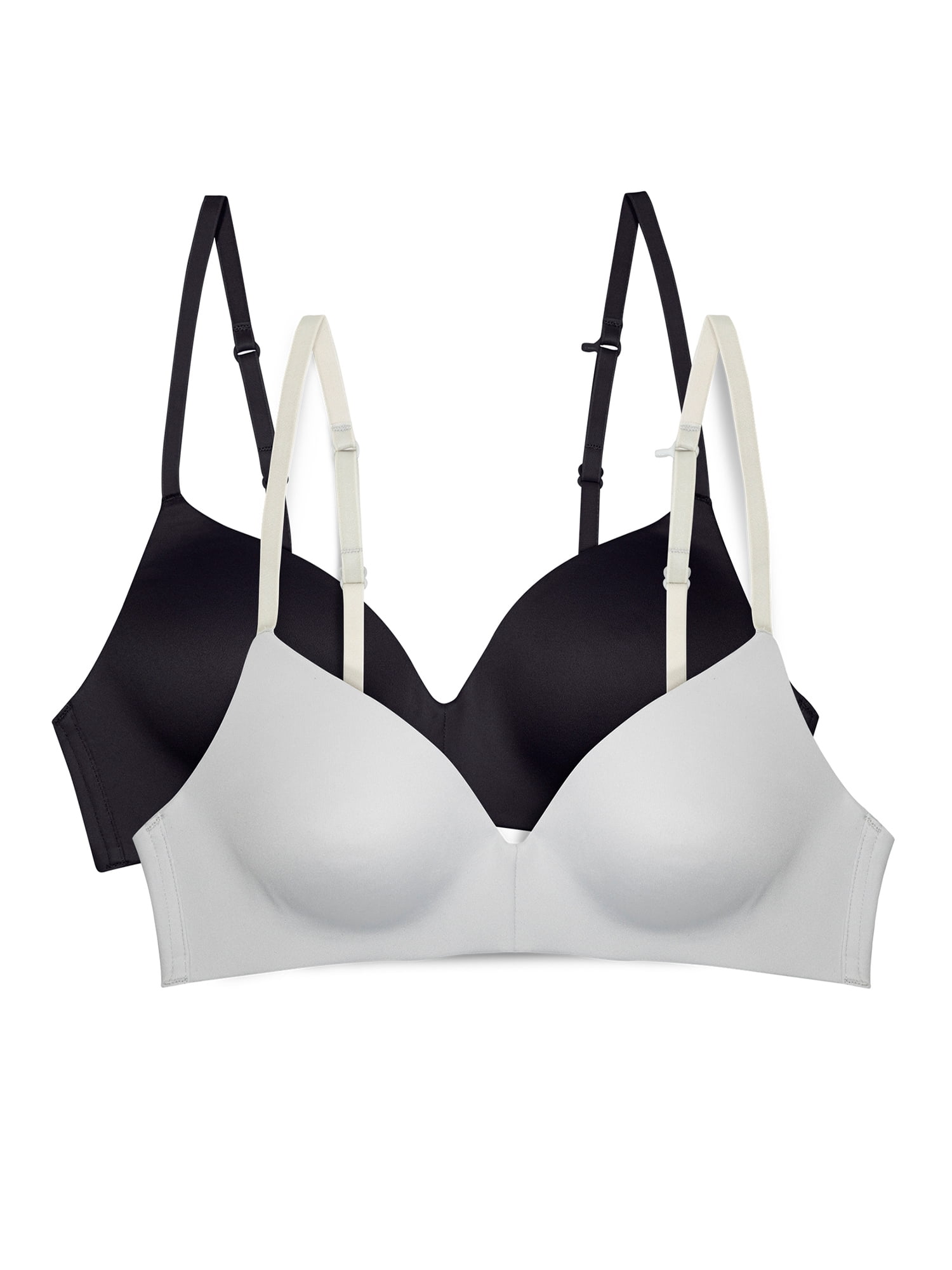 Wonder Nation Girls Wirefree T-Shirt Bra, 2-Pack, Sizes 30A-38A 