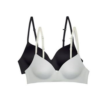 Wonder Nation Girls Wirefree T-Shirt Bra, 2-Pack, Sizes 30A-38A