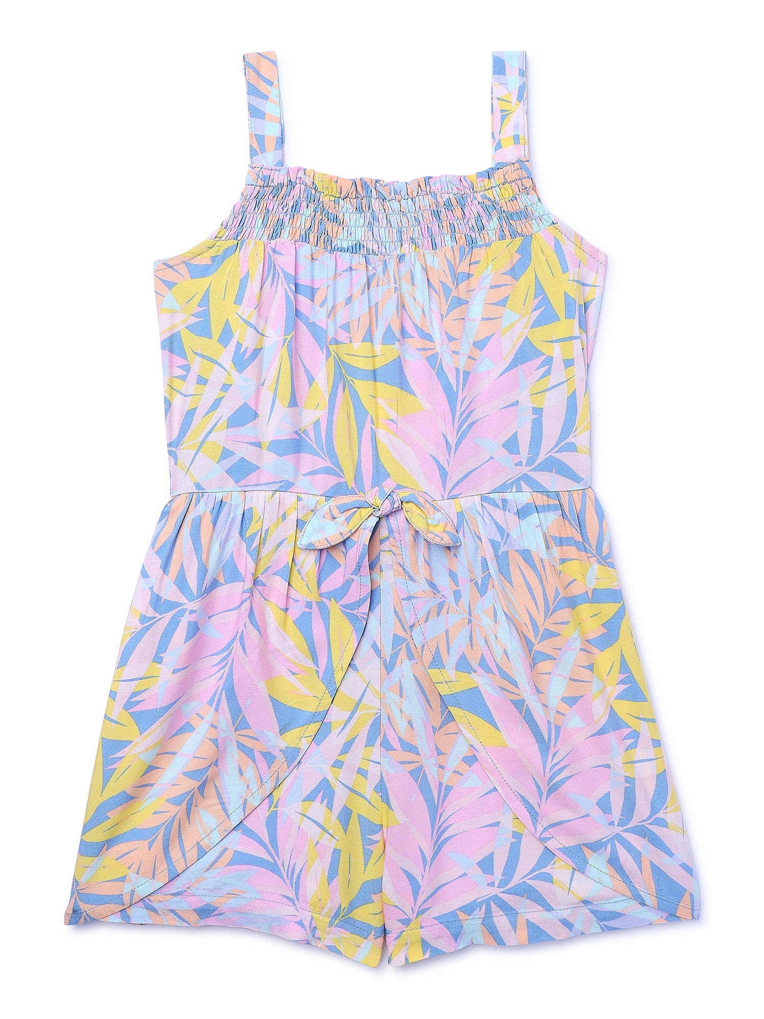 Wonder Nation Girls Woven Skort Romper, Sizes 4-18