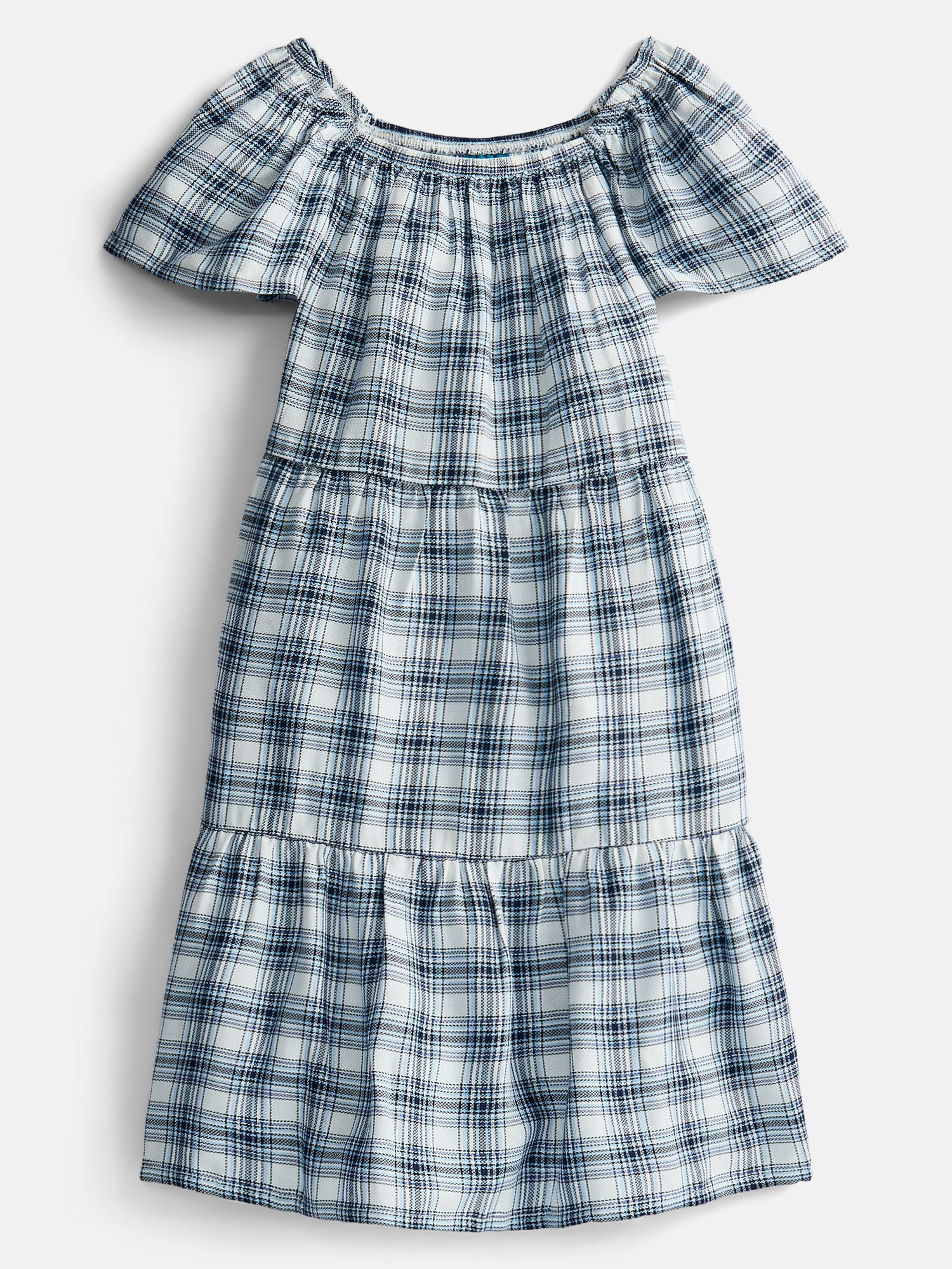 Wonder Nation Girls Woven Tiered Dress, Sizes 4-18 & Plus