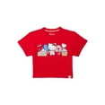 thumbnail image 1 of Wonder Nation Hello Kitty Girls Graphic Tee with Short Sleeves, Sizes 4-16, 1 of 7