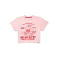 thumbnail image 1 of Wonder Nation Hello Kitty Girls Graphic Tee with Short Sleeves, Sizes 4-16, 1 of 9