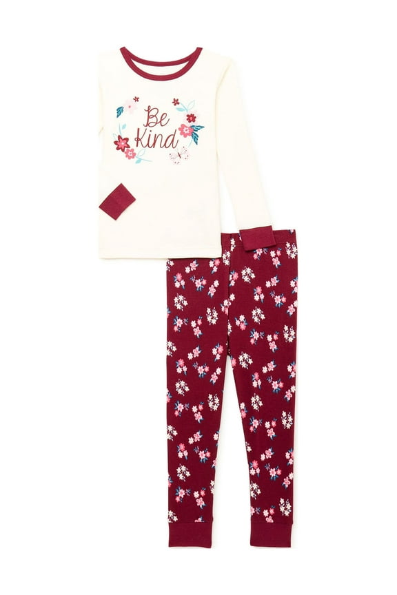 Infant Girls Bekind Cotton Sleep Set, Sizes 12M-18M