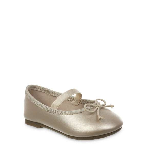 Wonder Nation Infant Girls Classic Bow Ballet Flats