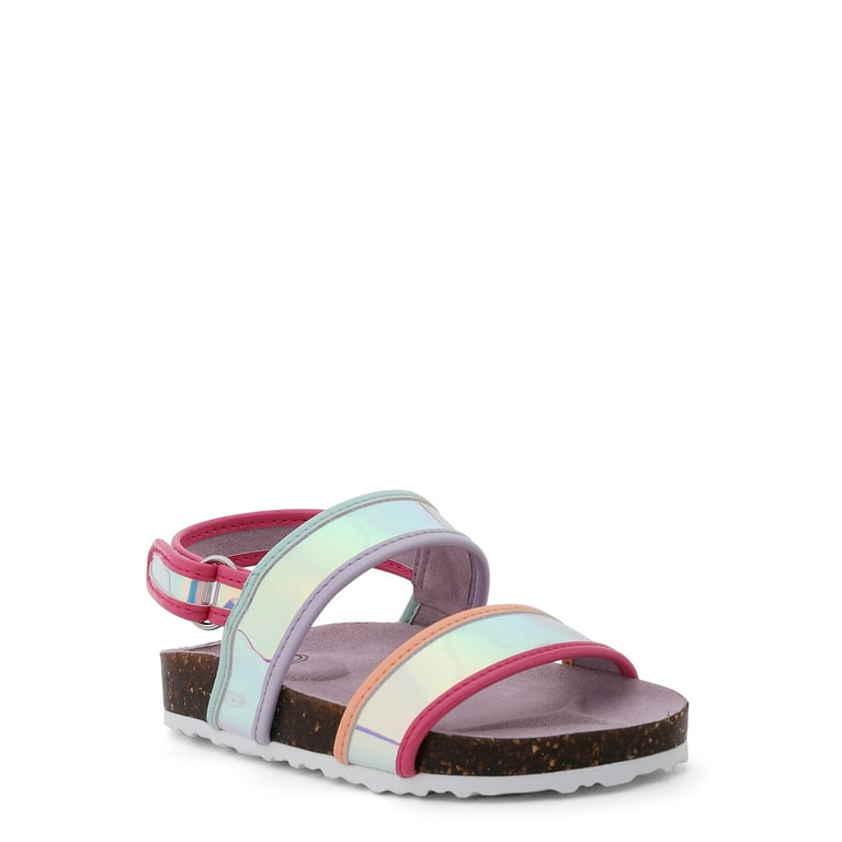Iridescent footbed hotsell sandals